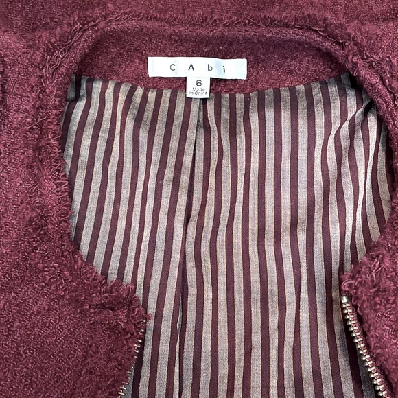 CAbi Mulberry Boiled Wool Jacket - Picture 6 of 8